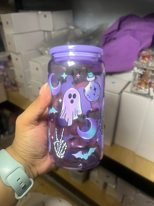 Ghostie Glass Tumbler