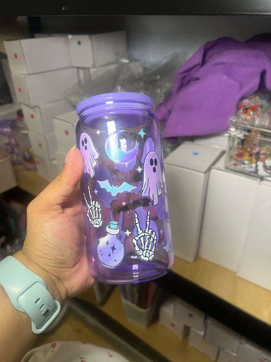 Ghostie Glass Tumbler