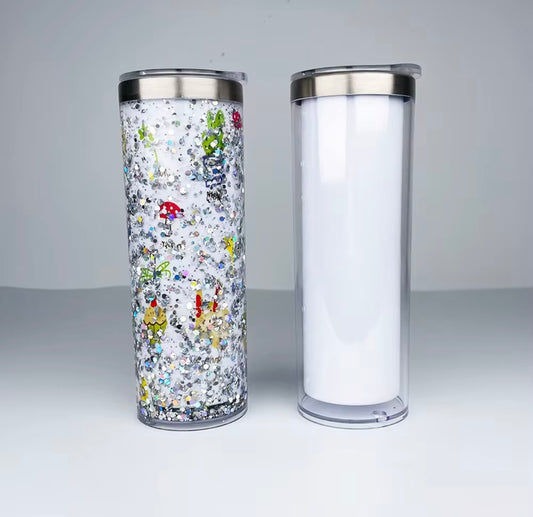 Blank Story Board Snowglobe Tumbler