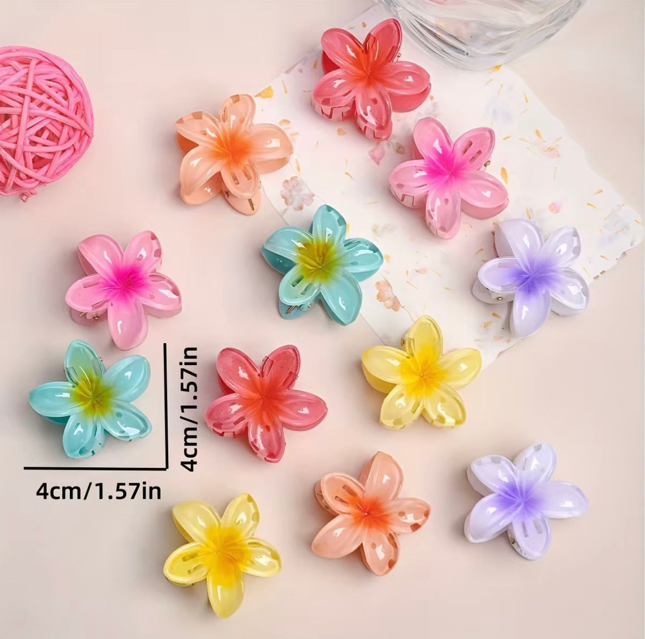 Mini Flower Clip