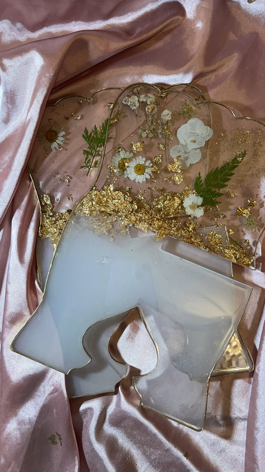 Custom resin book stand/Quran stand | quranic | marble effect | reading | bespoke designs | Islam | Eid | Ramadan | gift | present