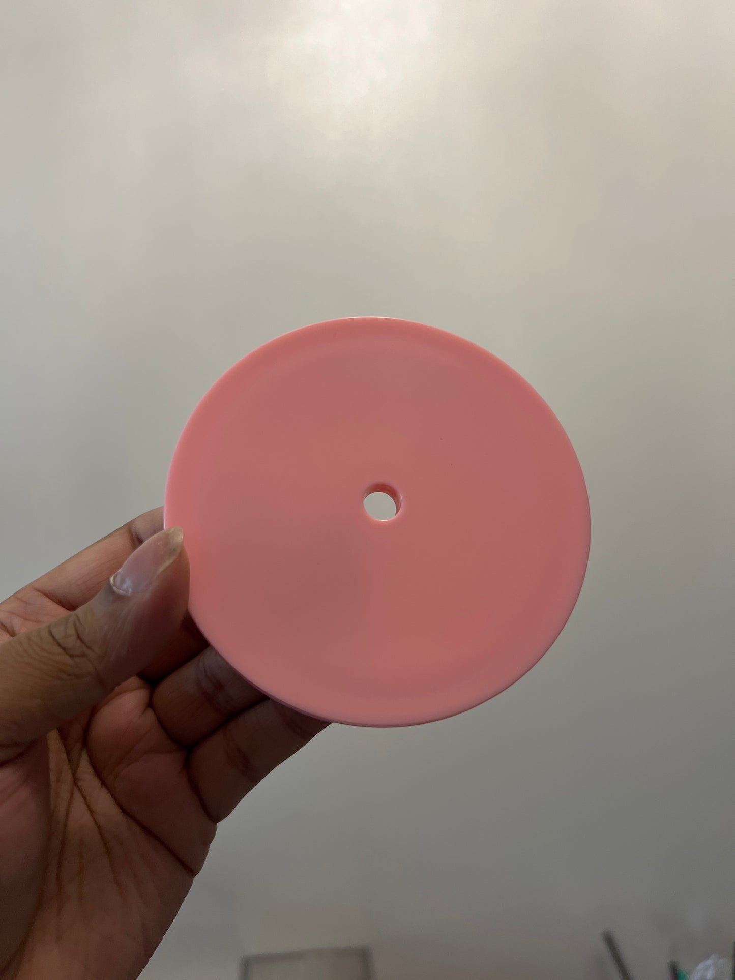 Coloured Acrylic Lid + Matching Straw - 24oz Snow-globes