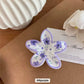 Patterned Flower Clip