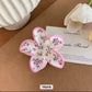 Patterned Flower Clip