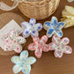 Patterned Flower Clip