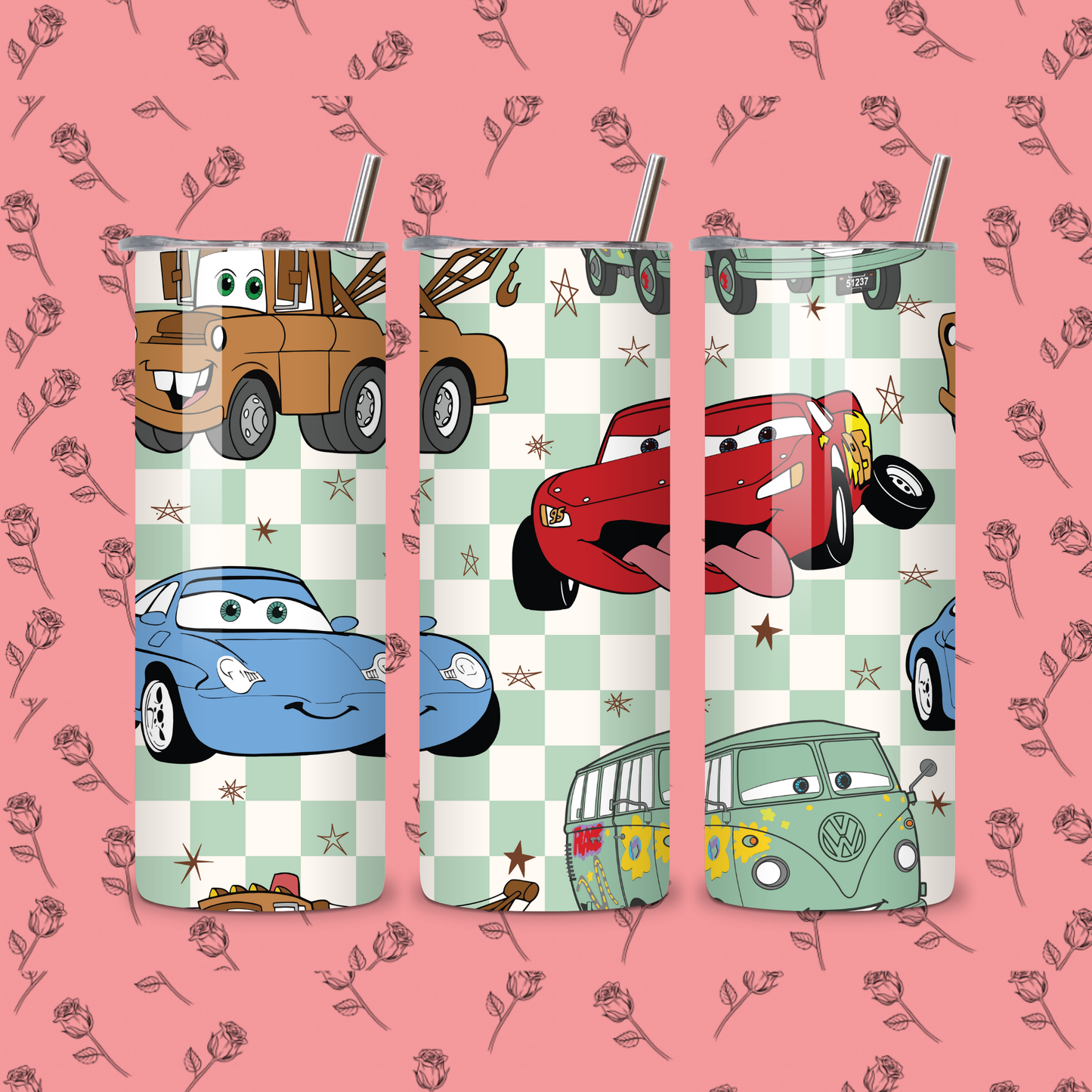 Custom Stainless Steel 20oz - Glow in the Dark and UV