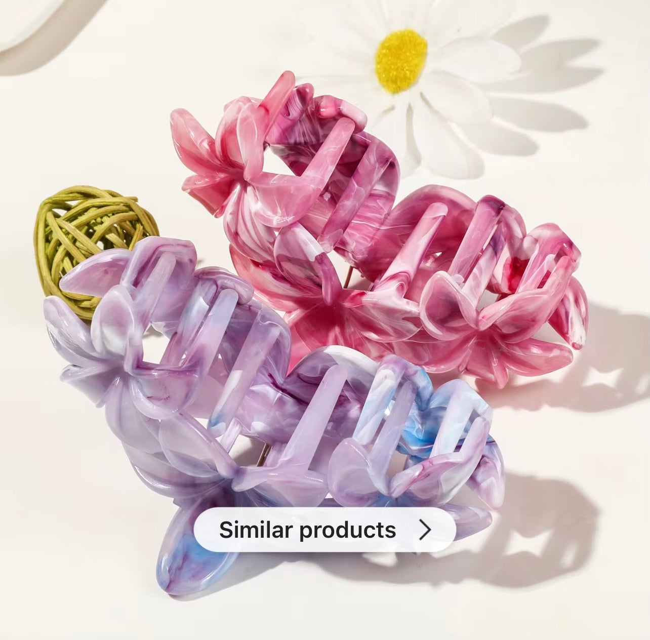 Triple Flower Clip