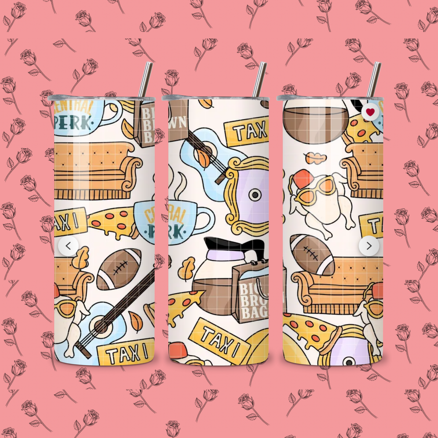 Custom Stainless Steel 20oz - Glow in the Dark and UV