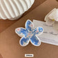 Patterned Flower Clip
