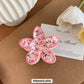 Patterned Flower Clip