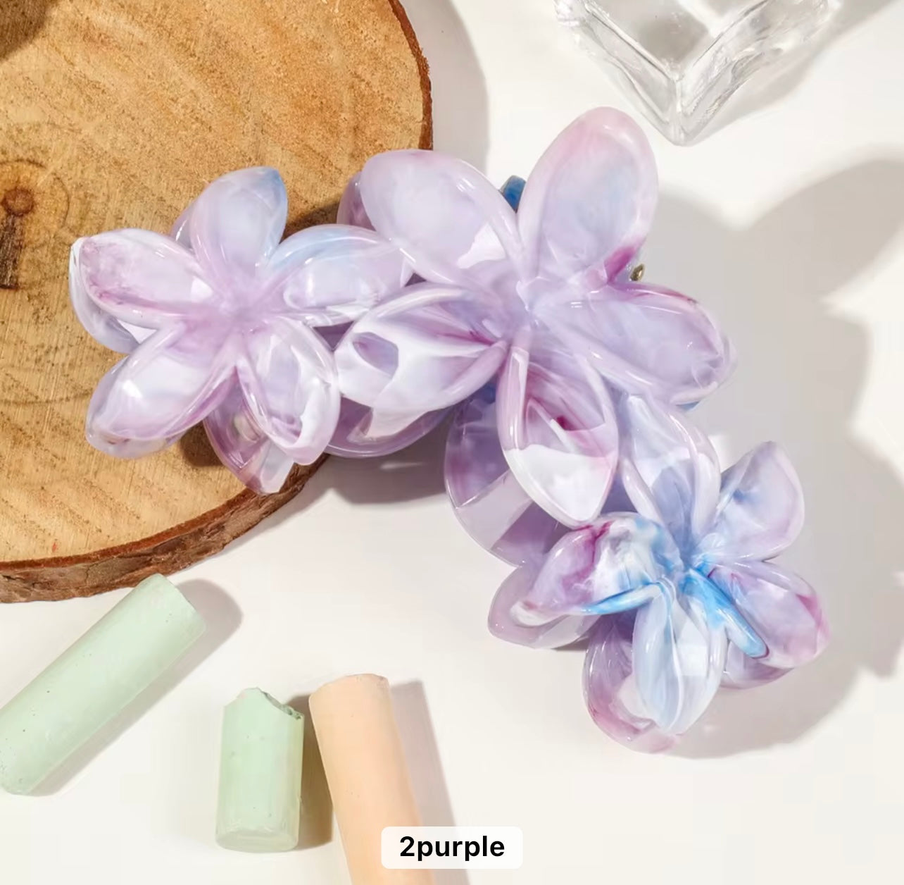 Triple Flower Clip