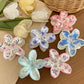 Patterned Flower Clip