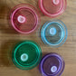 Clear Acrylic Lids for Glass Libbey Cans