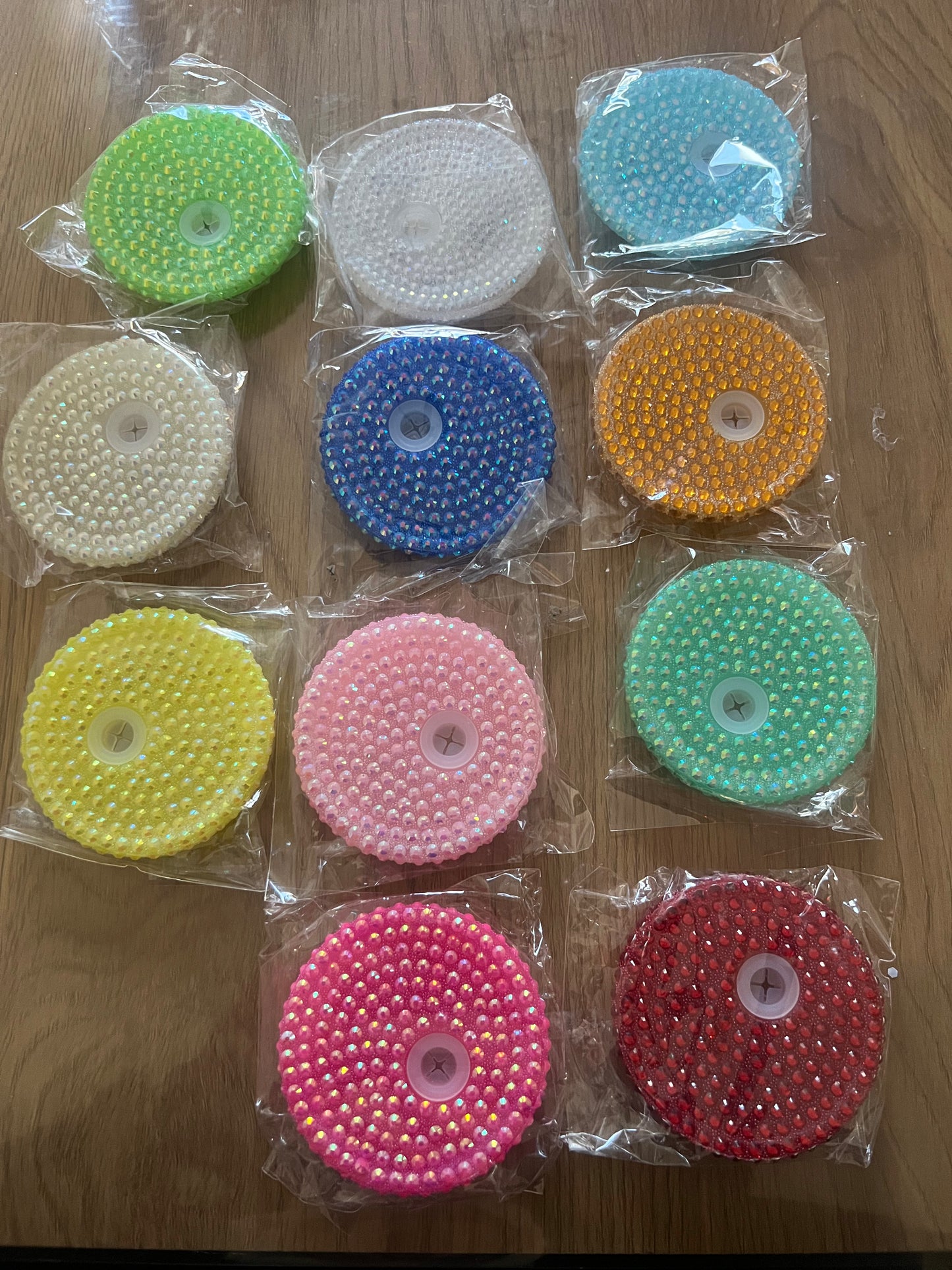 Bling Acrylic Lids