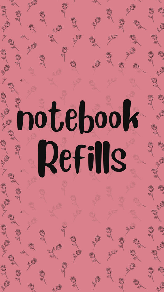 Notebook Refill