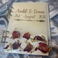 Custom Wedding Guestbook | Nikkah | Scrapbook | Marriage | Bride | Groom | Resin | Name | Couple | Gift | Personalised  | Journal