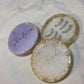 Personalised Resin Eyelash Box & Mixing Makeup Palette | Eyelash Holder | Eyelash Storage | Custom | | Gift | Present | Makeup Box |