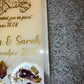Custom Wedding Guestbook | Nikkah | Scrapbook | Marriage | Bride | Groom | Resin | Name | Couple | Gift | Personalised  | Journal