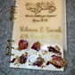 Custom Wedding Guestbook | Nikkah | Scrapbook | Marriage | Bride | Groom | Resin | Name | Couple | Gift | Personalised  | Journal
